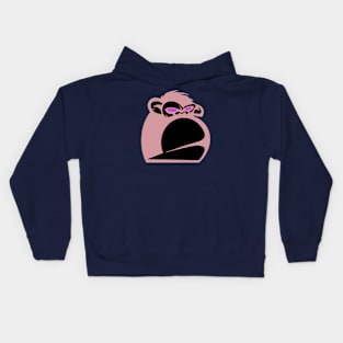 Pink Gorilla Kids Hoodie